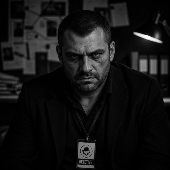 Retrato de bn santos