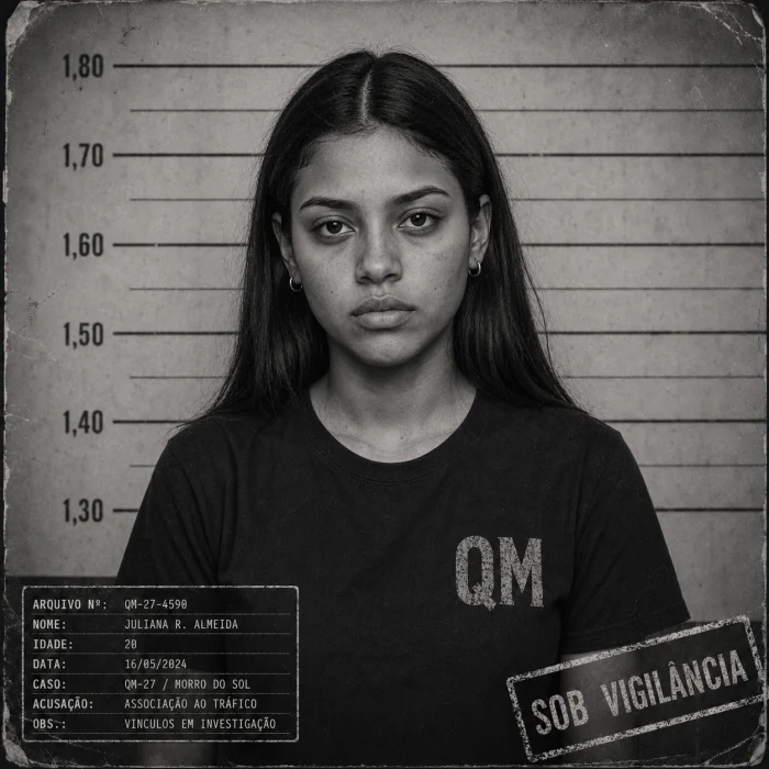 Retrato criminal de Juliana R. Almeida