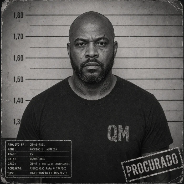 Retrato criminal de Rodrigo L. Almeida