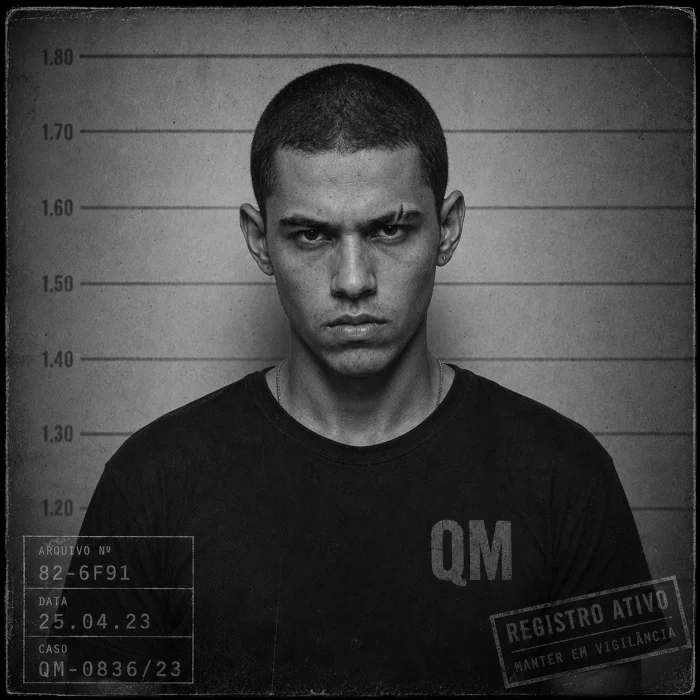 Retrato criminal de Lucas Ferraz