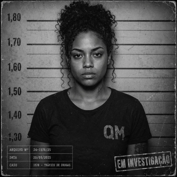 Retrato criminal de Luana Ribeiro